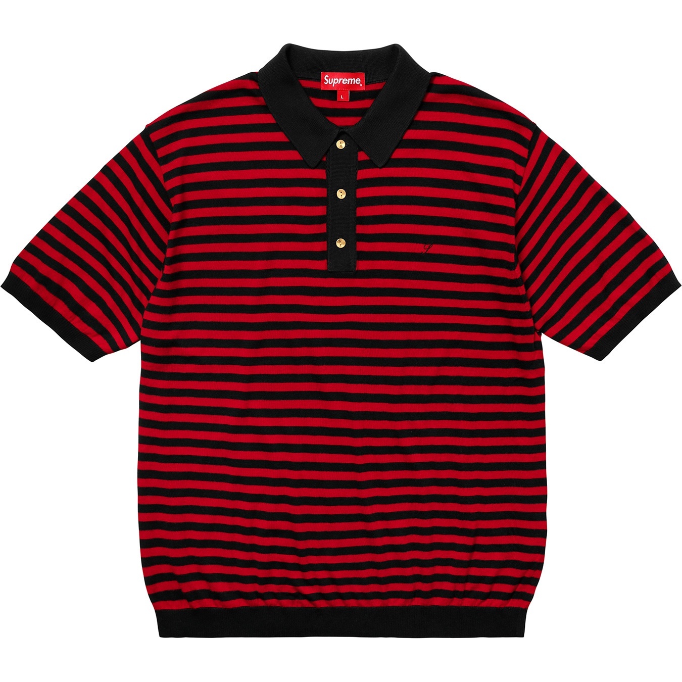 Striped Knit Polo view 5